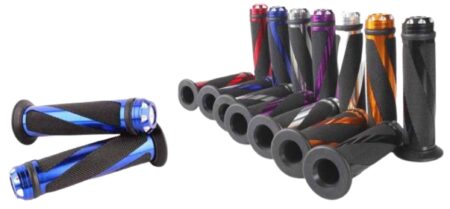 Motorcycle Universal Grip Spiral With Bar Ends
