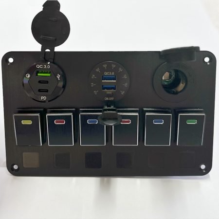 6 Way Switch Panel