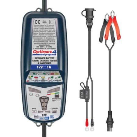 Optimate 4 Dual Programs Battery Charger